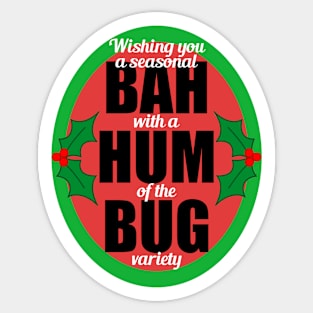 Christmas Hum Sticker